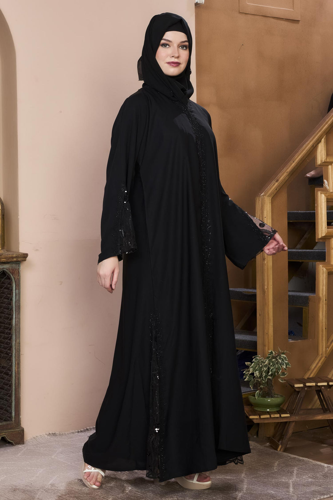 Midnight Grace Abaya