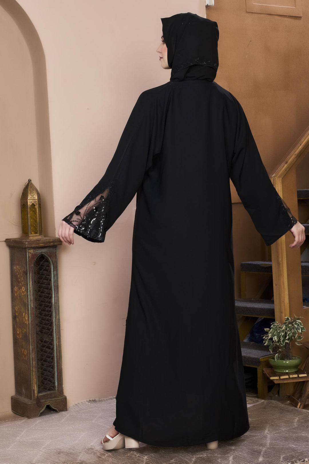 Midnight Grace Abaya