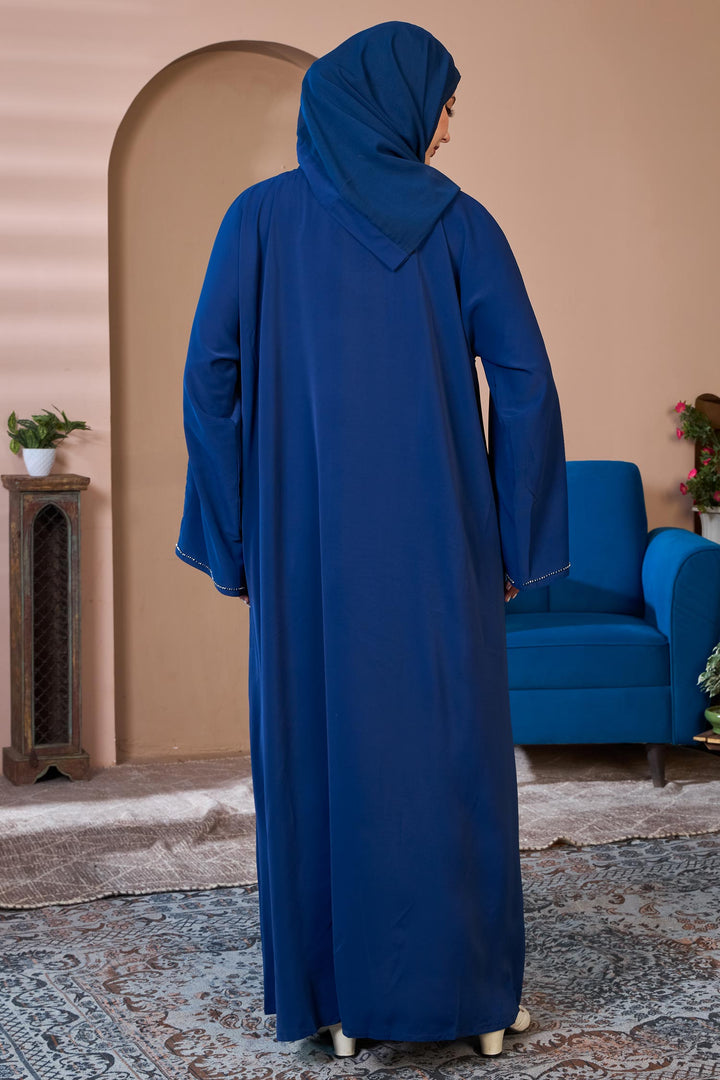 Midnight Blossom Abaya