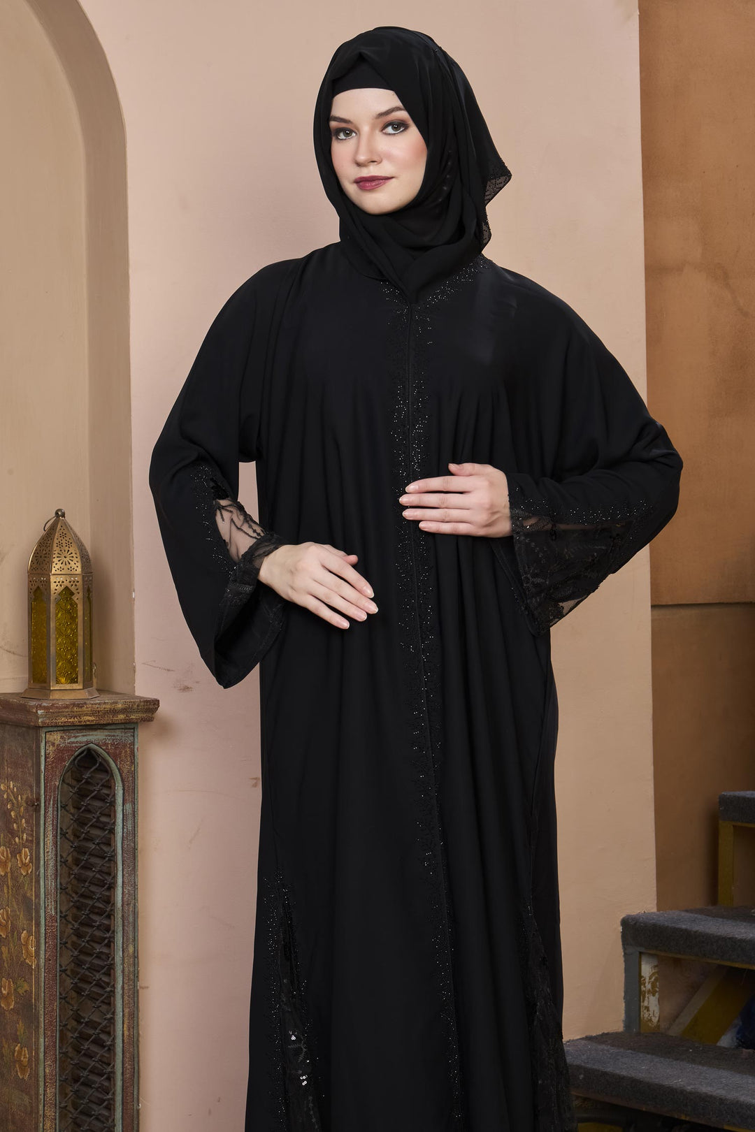 Midnight Grace Abaya