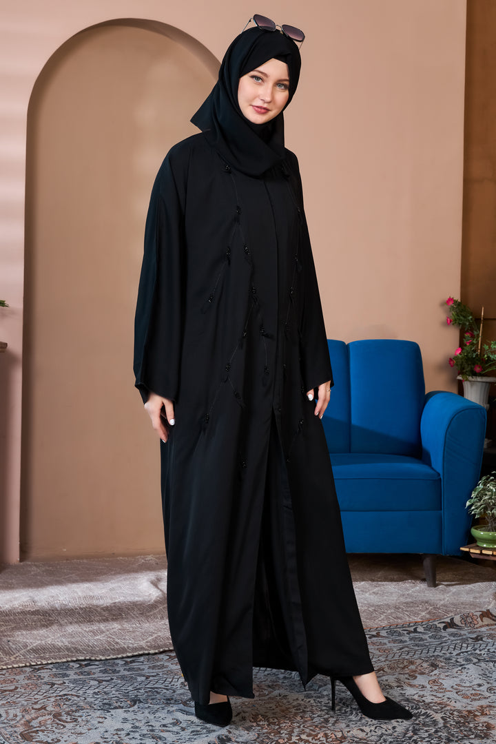 Noir Elegance Abaya