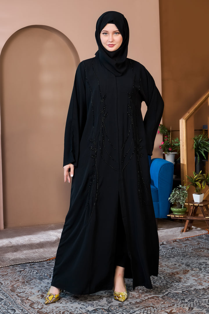 Midnight Elegance Abaya