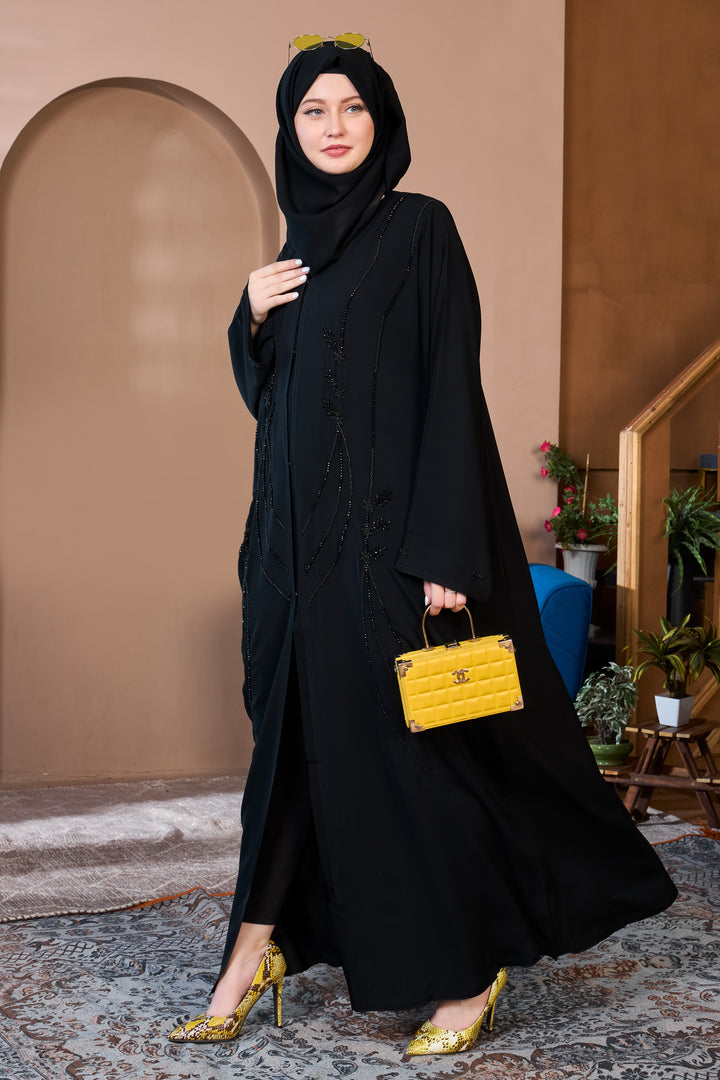 Midnight Elegance Abaya
