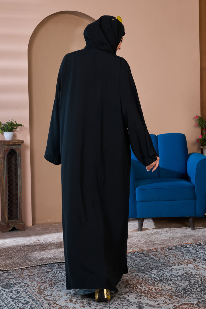 Midnight Elegance Abaya