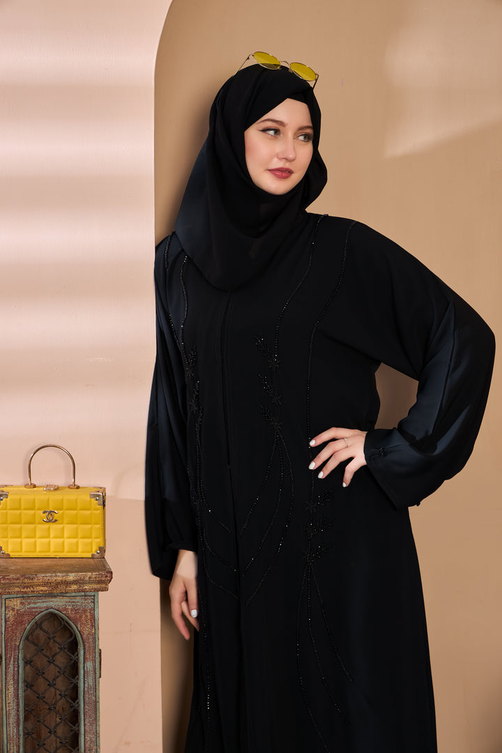 Midnight Elegance Abaya
