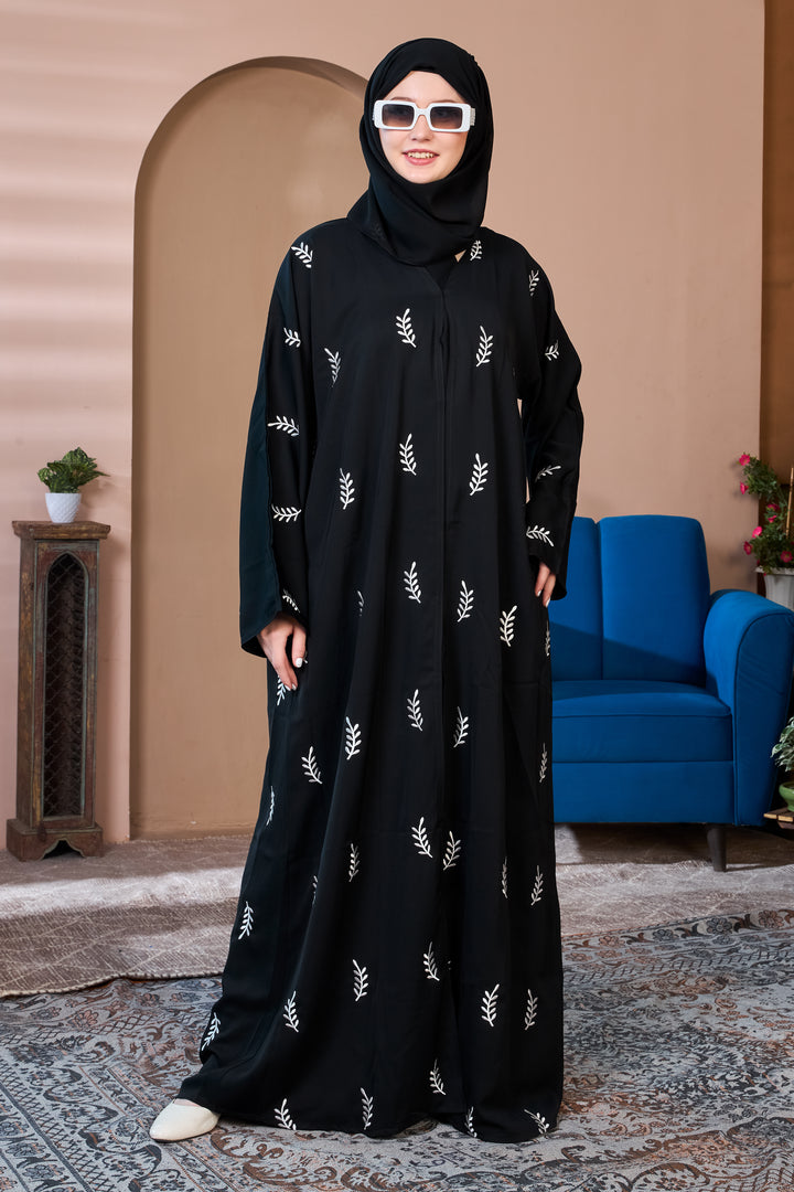 Leaf Whisper Abaya