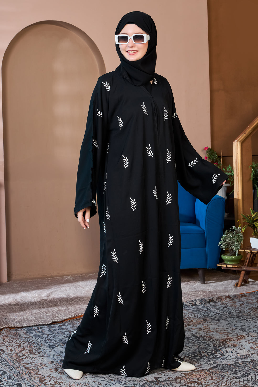 Leaf Whisper Abaya