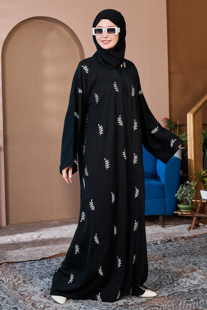 Leaf Whisper Abaya