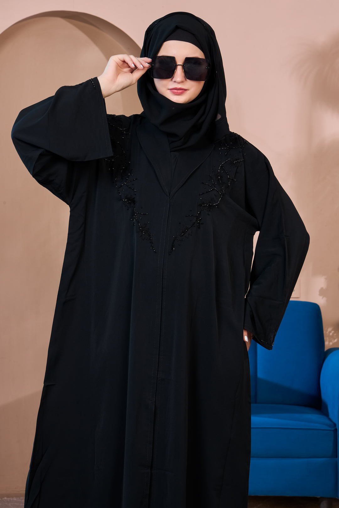Midnight Grace Abaya