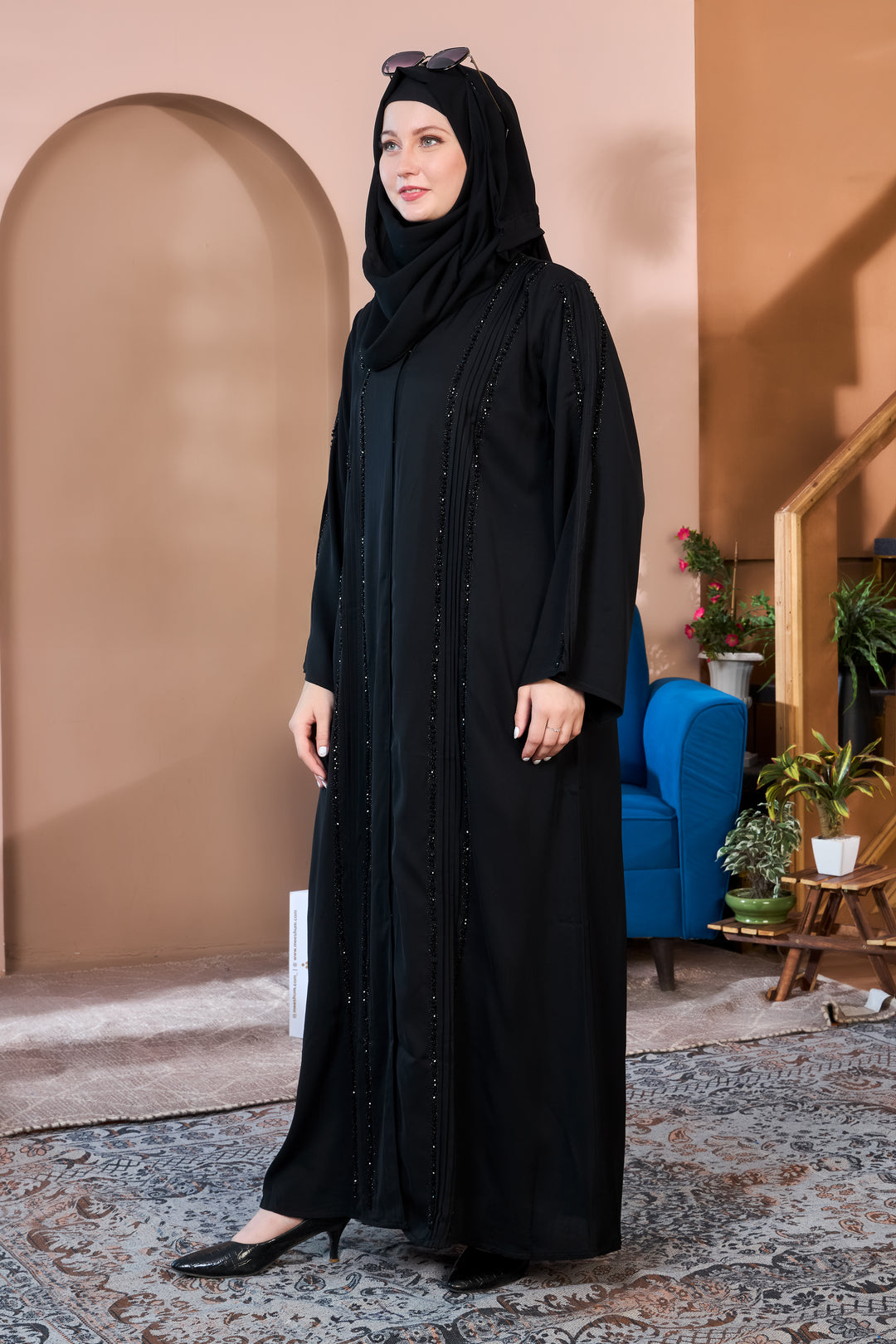 Noir Grace Abaya
