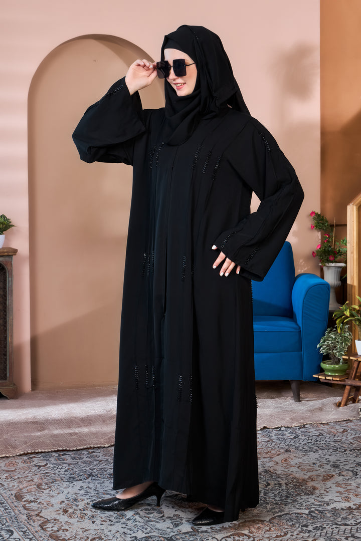 Midnight Radiance Abaya