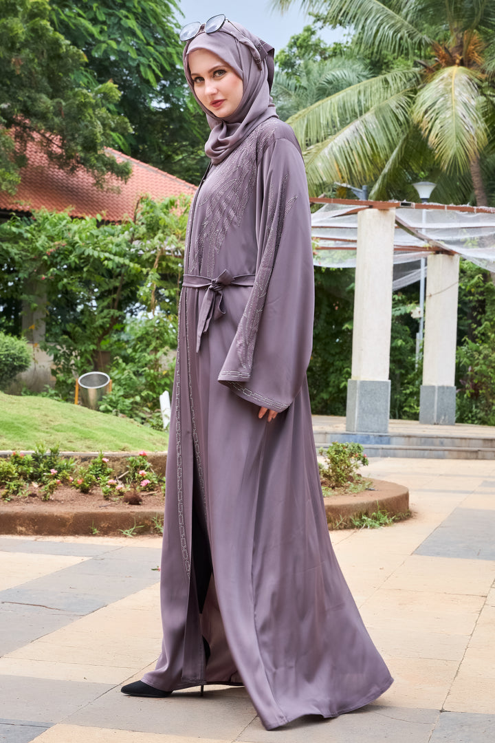 Lavender Elegance Abaya