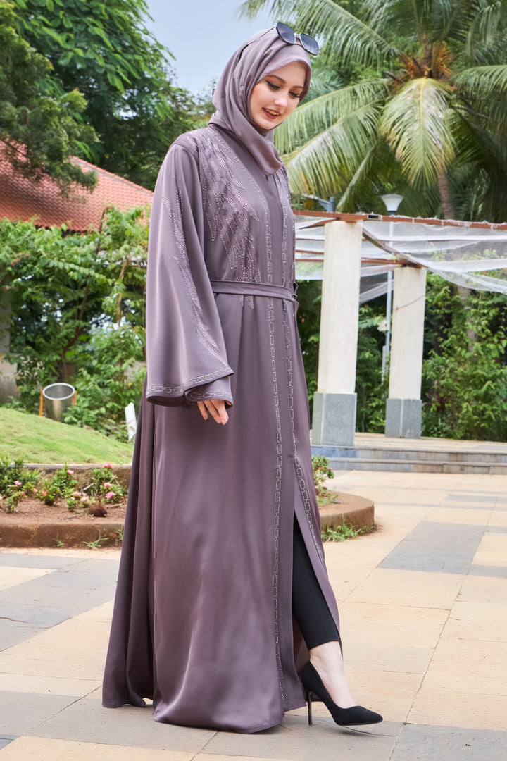 Lavender Elegance Abaya