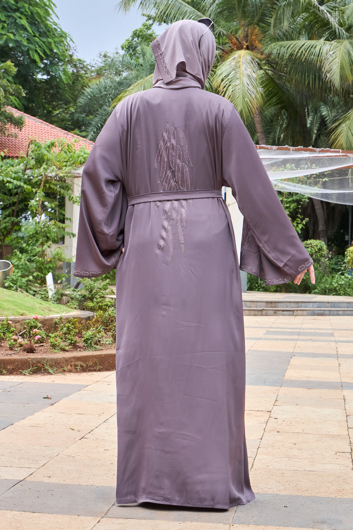 Lavender Elegance Abaya