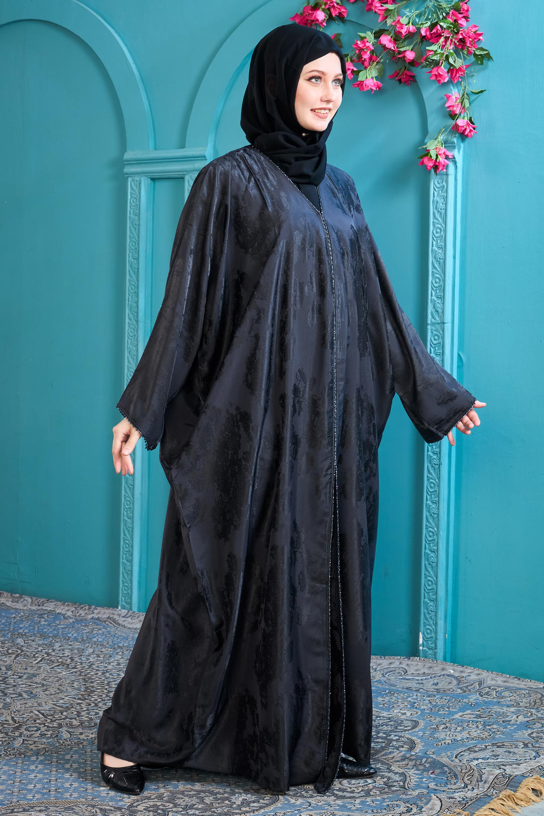 Midnight Glow Abaya
