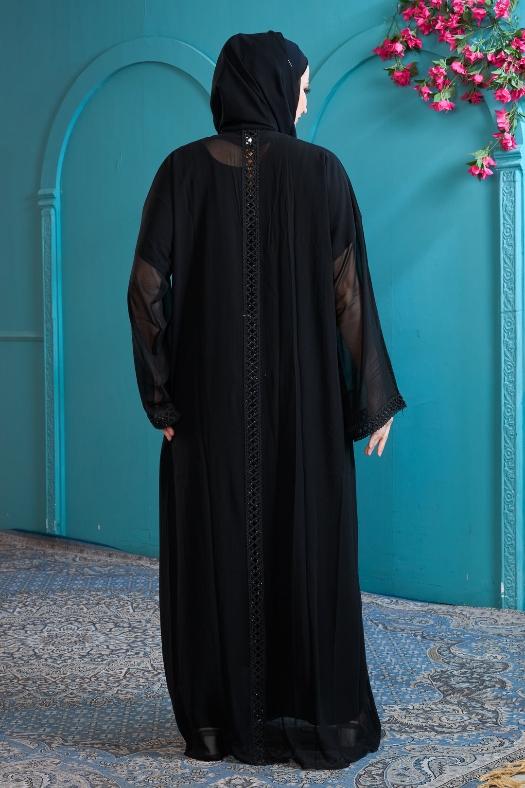 Elegant Black Abaya