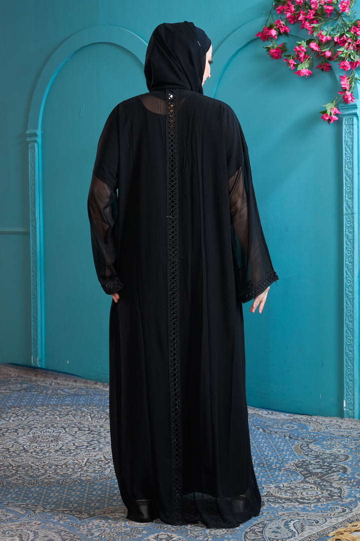 Elegant Black Abaya