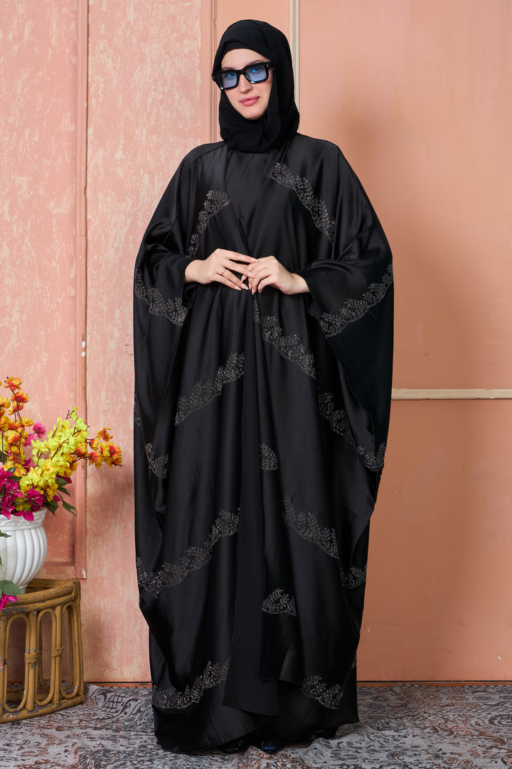 Midnight Grace Cape Abaya
