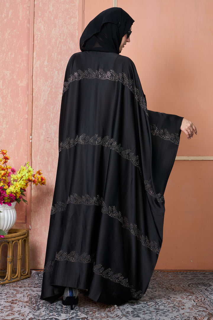 Midnight Grace Cape Abaya