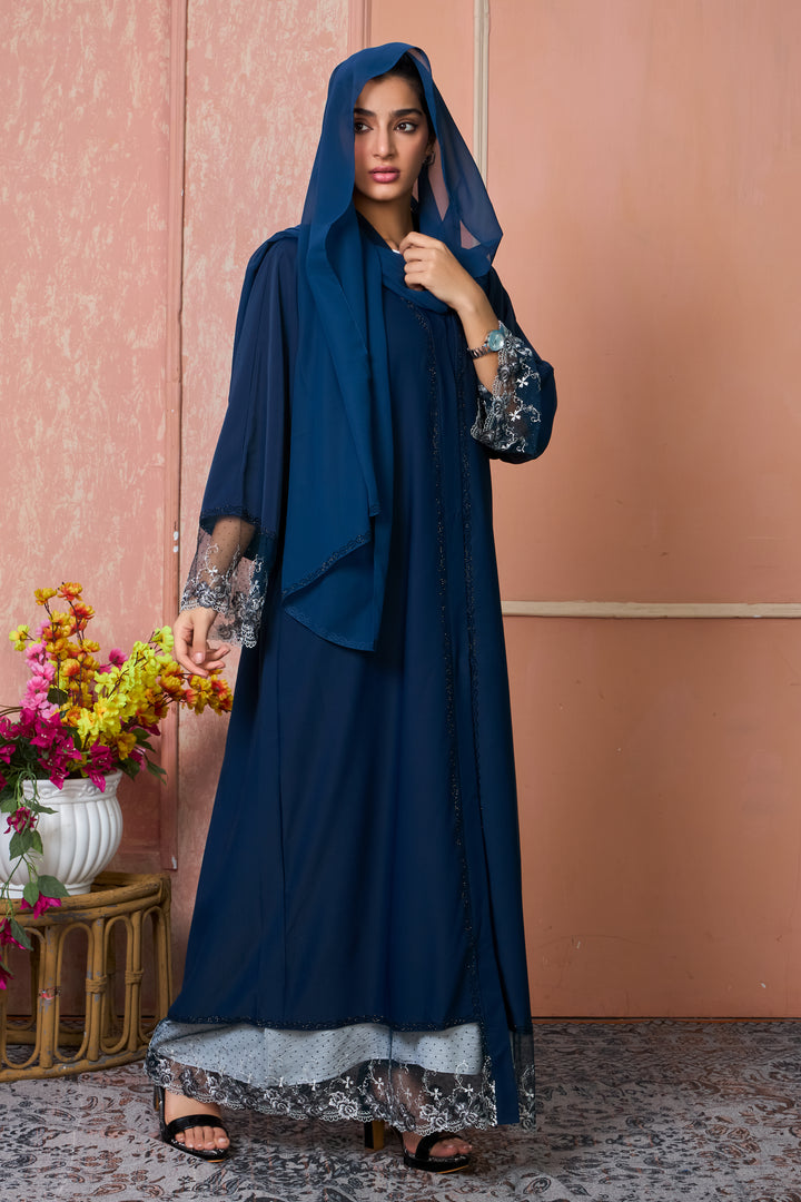 Midnight Serenity Abaya