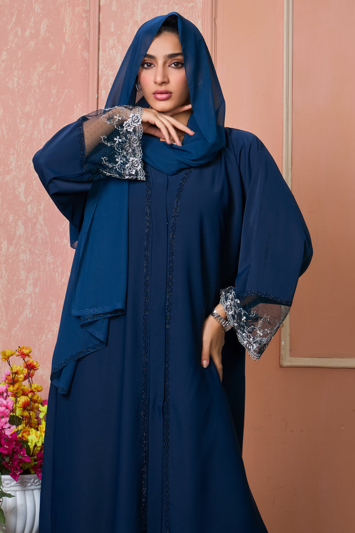 Midnight Serenity Abaya