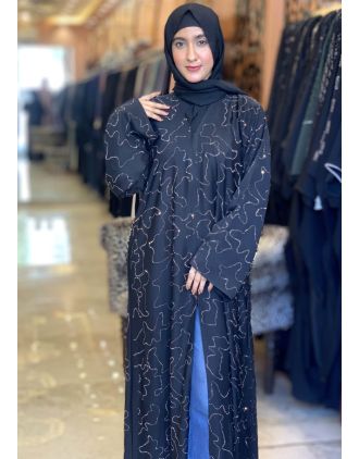 Abaya Straight A Line - Meeshum